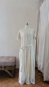 KIKYO Long Dress In Fine Cotton