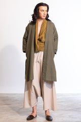 Fuyou Jacket In Cotton (Dark Green) / Unisex