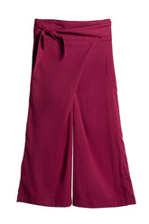 Botan Pants in Linen (Dark Pink) / Unisex