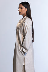Fuyou Jacket In Linen (Ash) / Unisex