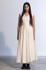 Hime Long Dress In Fine Cotton