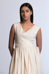 Hime Long Dress In Fine Cotton