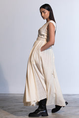 Hime Long Dress In Fine Cotton