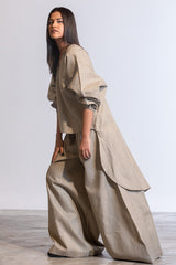 Katakuri Asymmetrical Shirt In Cotton