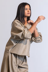 Katakuri Asymmetrical Shirt In Cotton