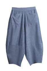 Kusanagi Pants In Linen (Blue) / Unisex