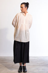 Ukai Long Shirt In Sheer Cotton