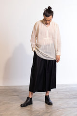 Ukai Long Shirt In Sheer Cotton