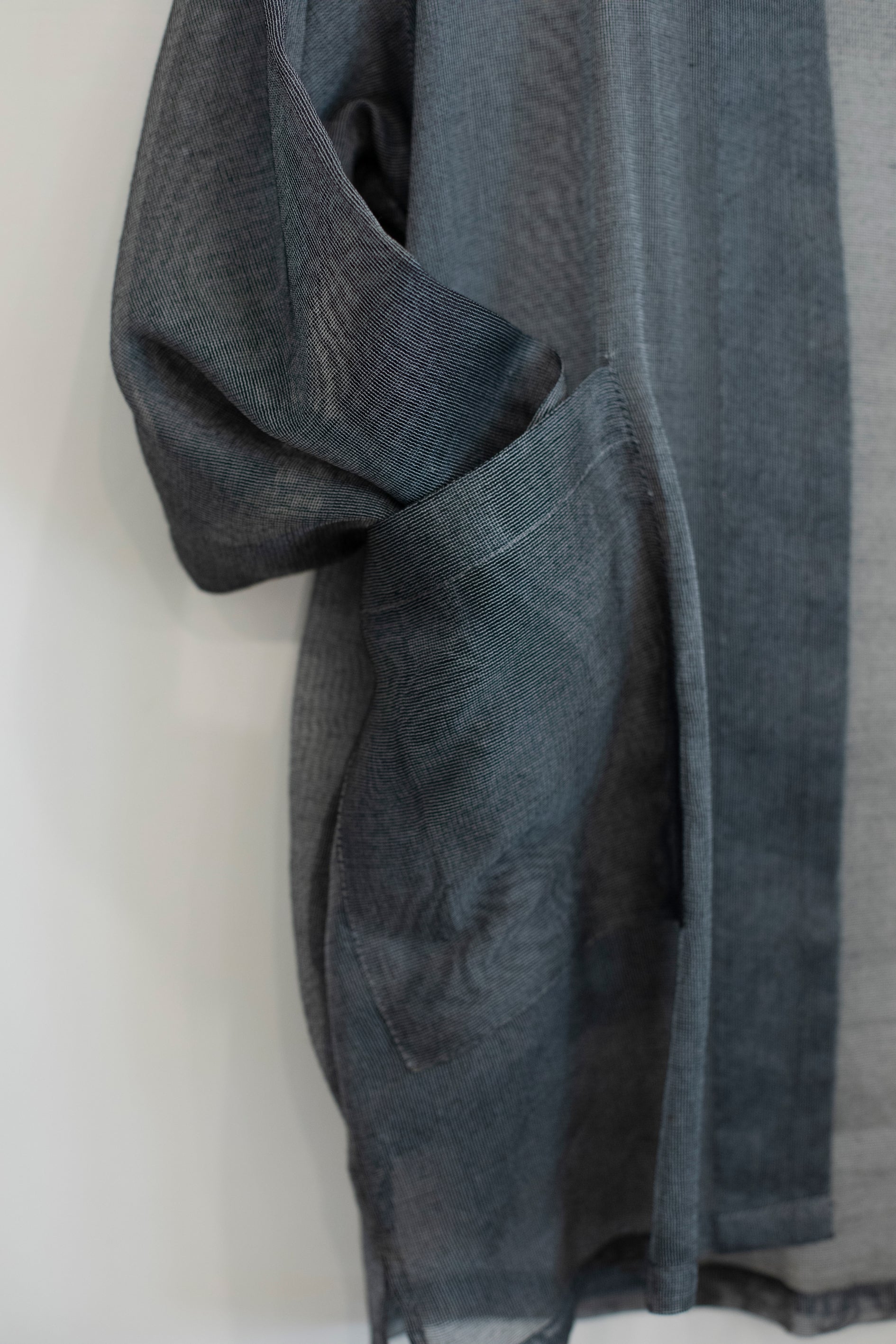 Kanzashi Sheer Jacket in Grey