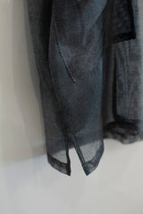Kanzashi Sheer Jacket in Grey