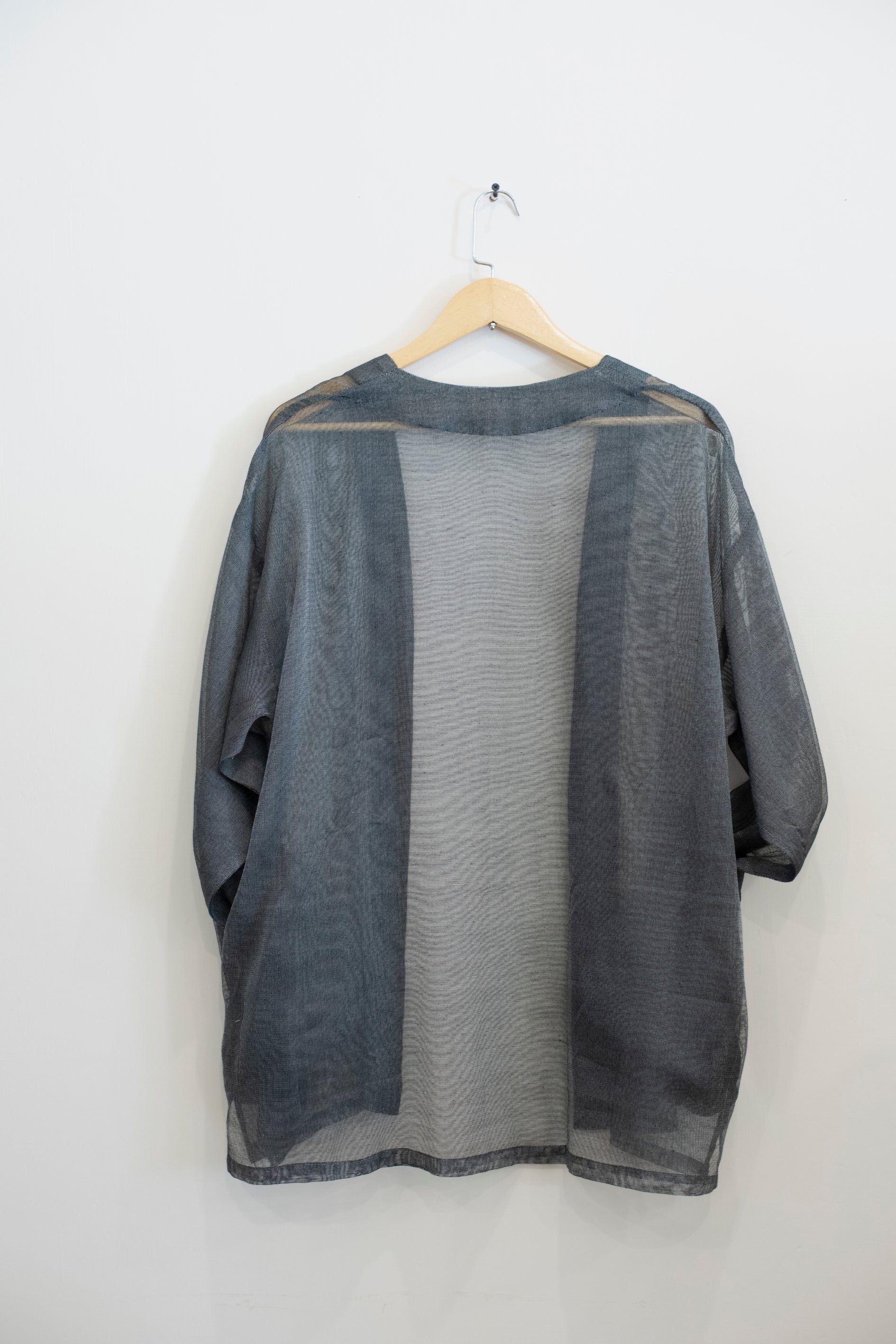 Kanzashi Sheer Jacket in Grey