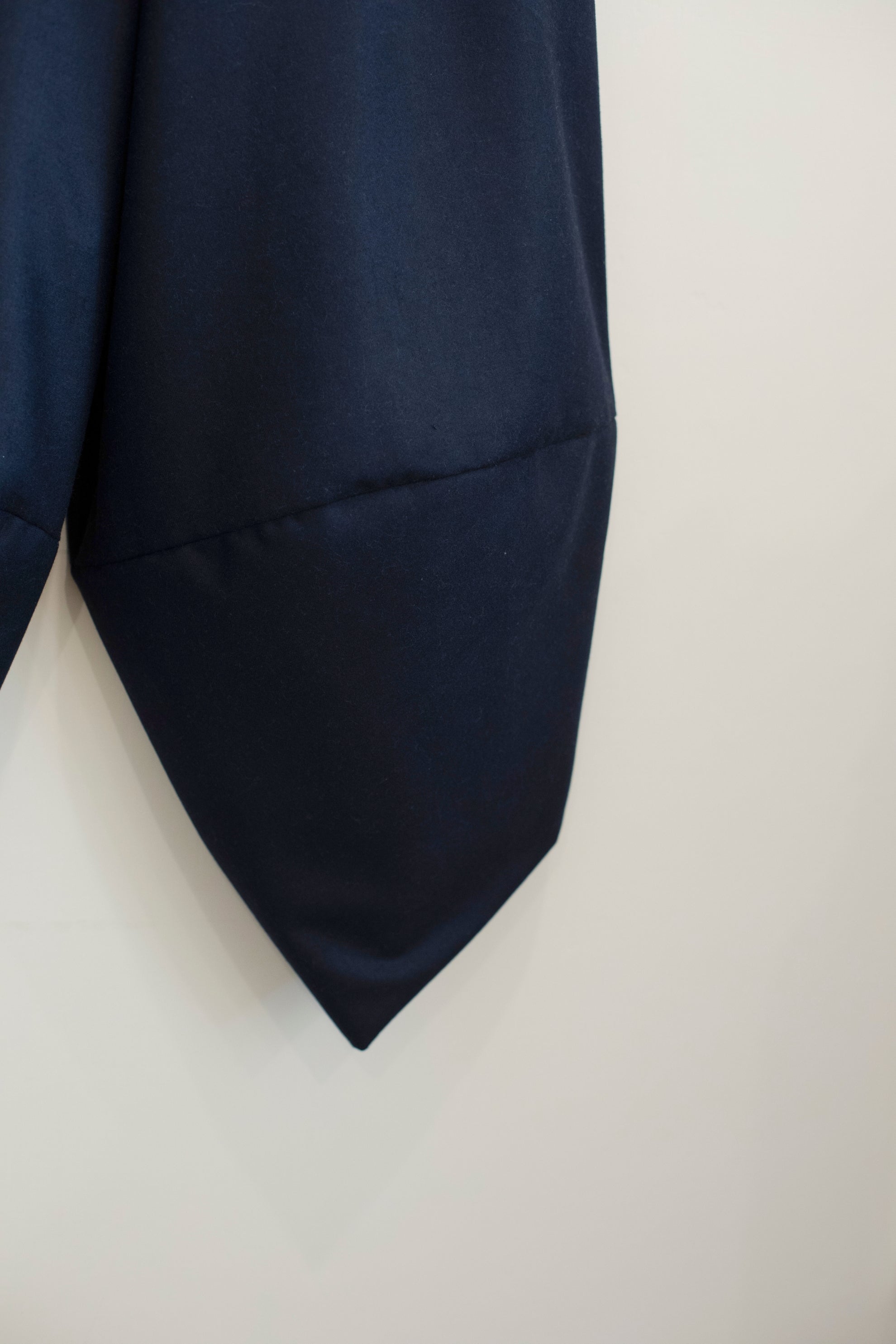 Ichirinso balloon pants in dark blue wool suiting