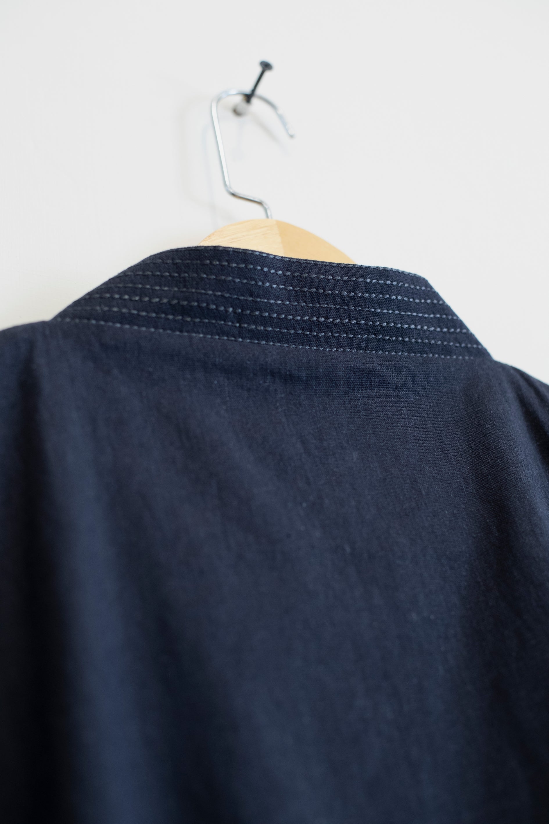 Yomogi Shirt in Indigo Linen / Unisex