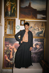 Fukujuso Pleated Pants in Linen / Unisex