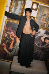 Fukujuso Pleated Pants in Linen / Unisex