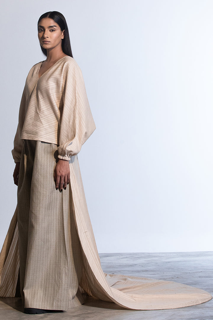 Tsubaki Asymetrical Shirt In Cotton