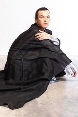 Hananohi Robe In Cotton Net / Unisex