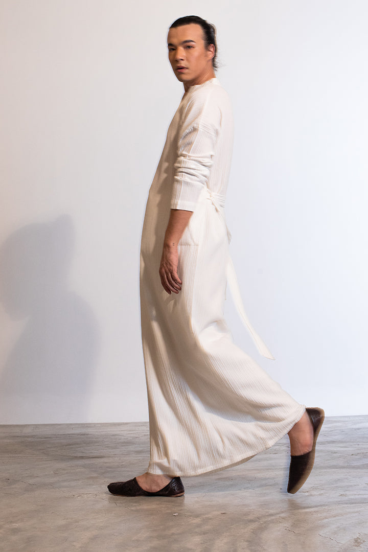 Ryohaku Thobe In Crepe / Unisex