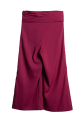 Botan Pants in Linen (Dark Pink) / Unisex
