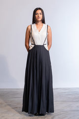 Fuji Vest In Crepe / Unisex