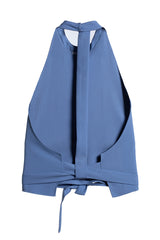 Karasu Vest In Tropical (Blue) / Unisex