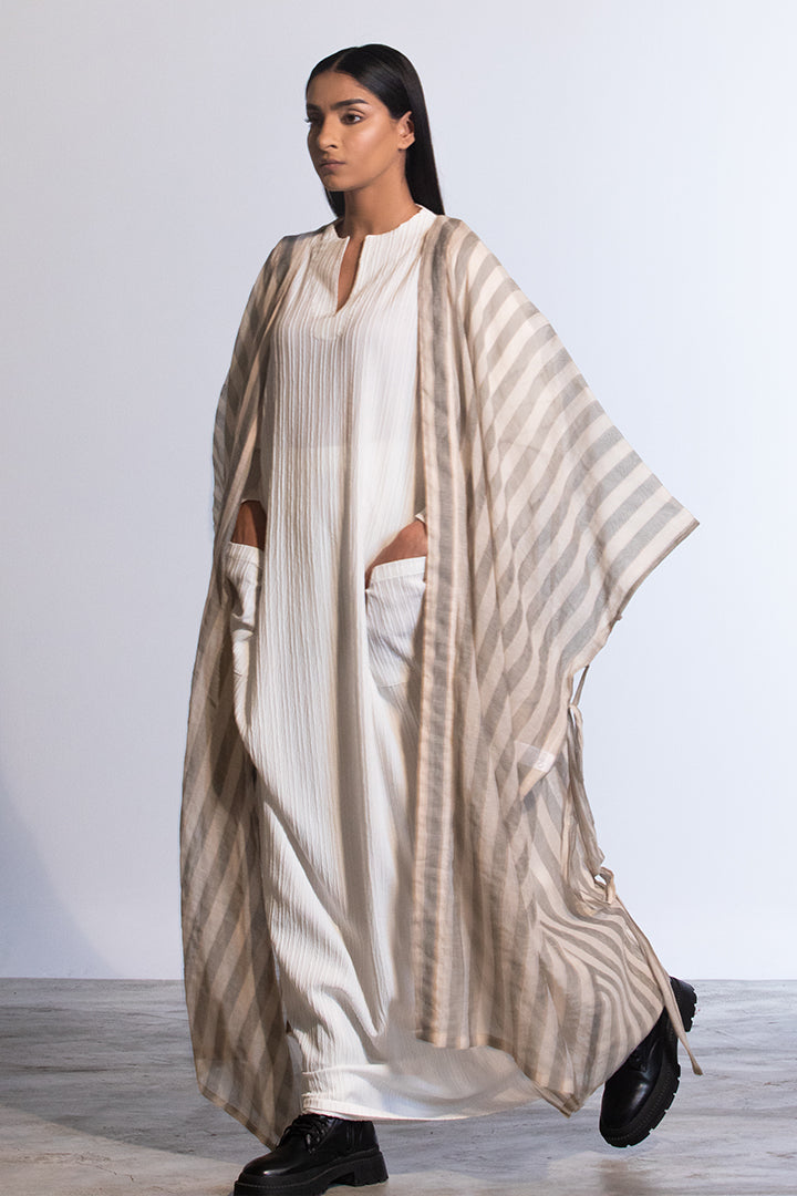 Hananohi Robe In Fine Cotton / Unisex