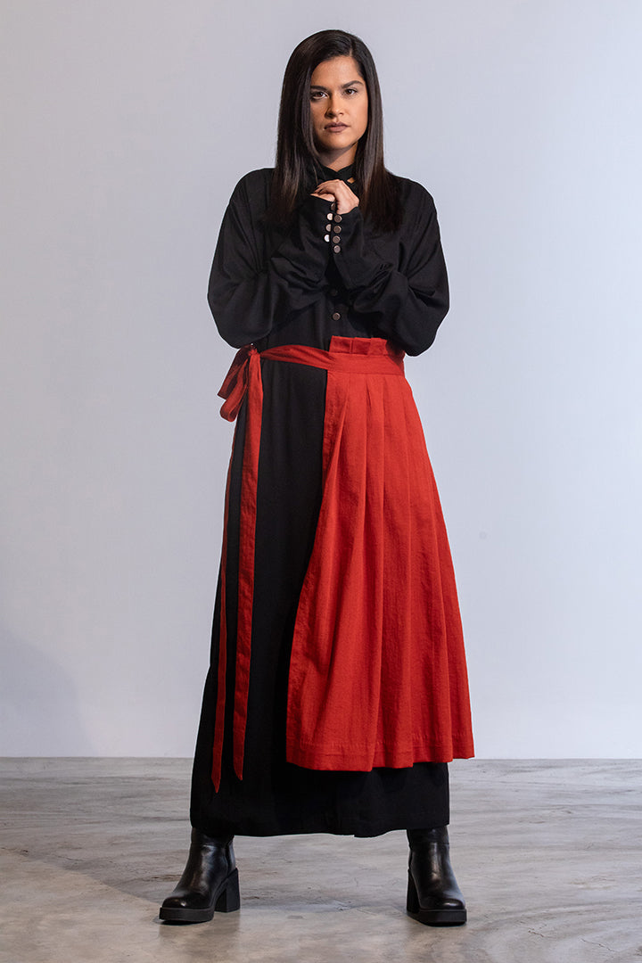 Kuzu Long Dress in Soft Linen