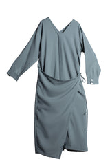 Yamabuki Long Dress In Tropical
